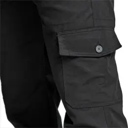 Mens Cargo Pants Black Pocket